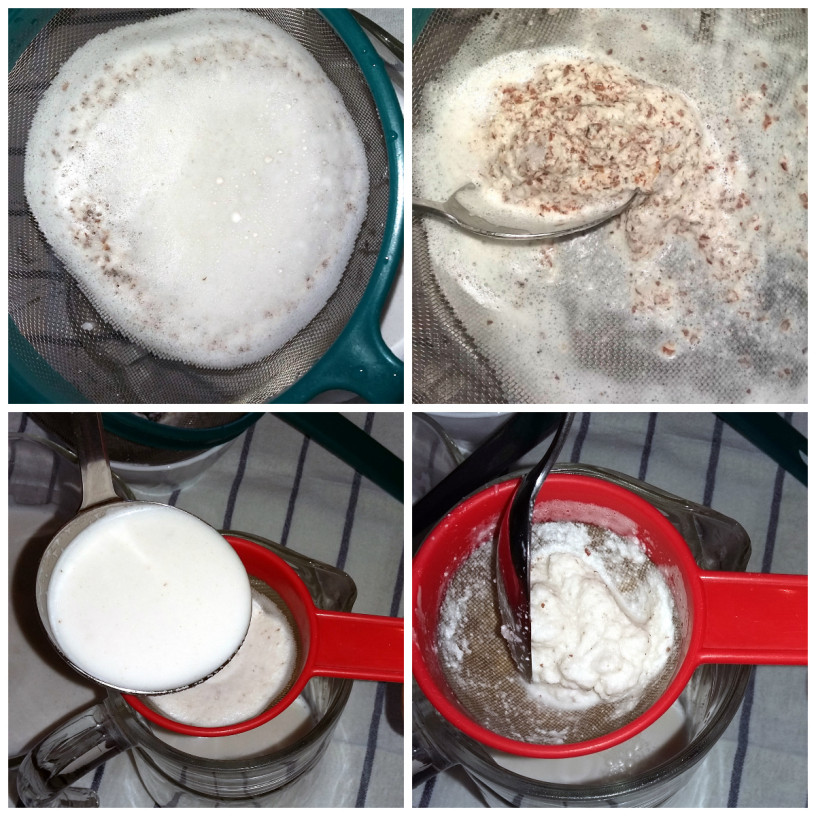 Preceditev mandljevega mleka