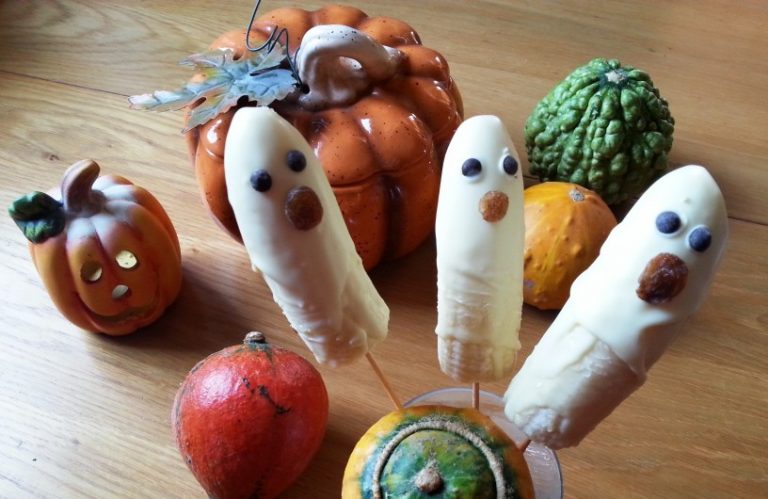 Halloween duhci – fotografija recepta OblizniPrste.si