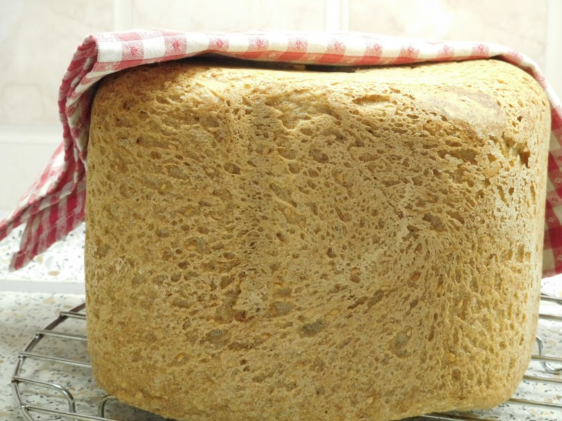 Hiter polnozrnat kruh iz aparata za peko kruha