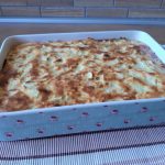 Sladke gratinirane testenine s skuto