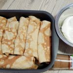 Skutine palačinke - zapečene v pečici