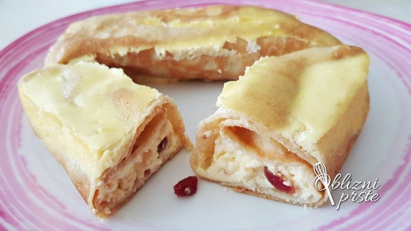 Skutine palačinke - zapečene v pečici