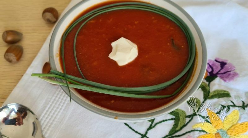 Kremna paradižnikova juha