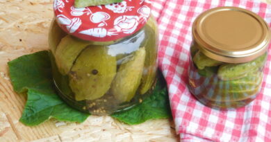 Pasterizirane, vložene kisle kumarice