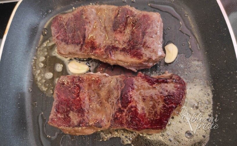 Medium steak - sous vide