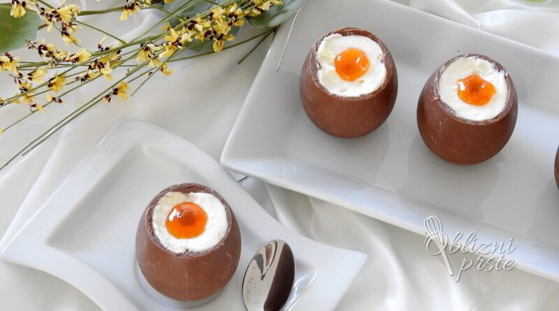 polnjena čokoladna jajčka
