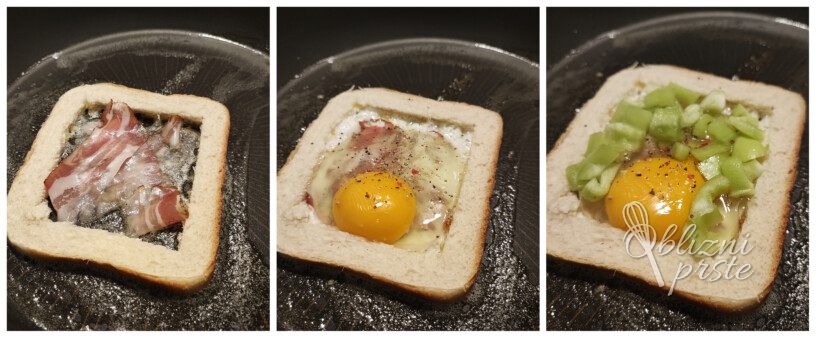 jajce v toastu s paneceto
