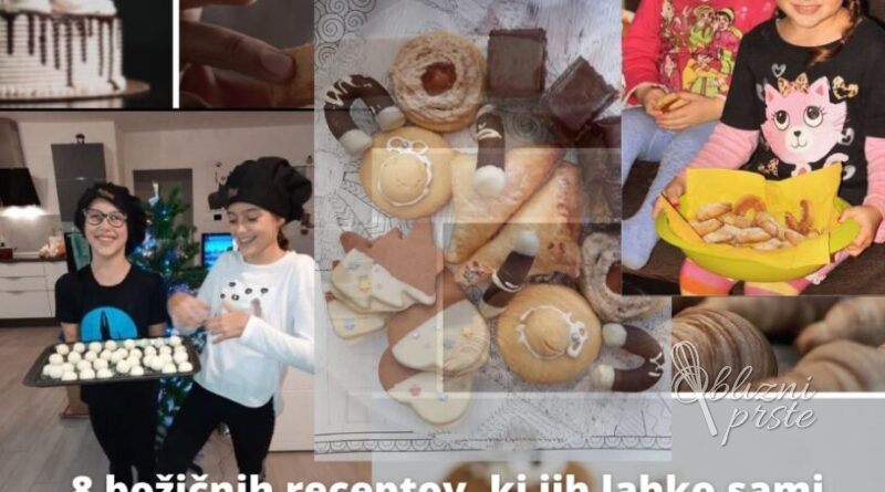 8 božičnih receptov, ki jih lahko sami pripravijo otroci