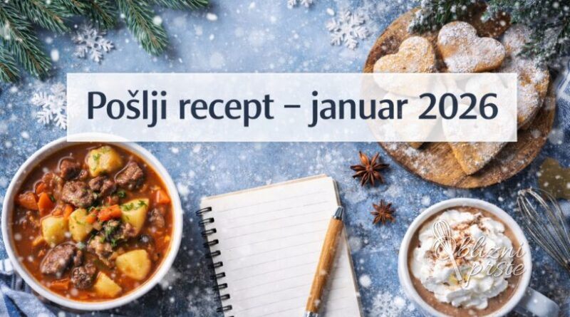 Pošlji recept - januar
