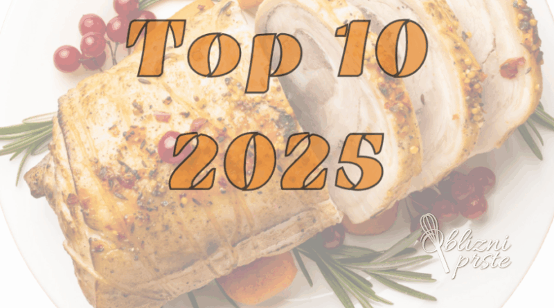 10 najbolj branih receptov leta 2025 na Oblizniprste.si