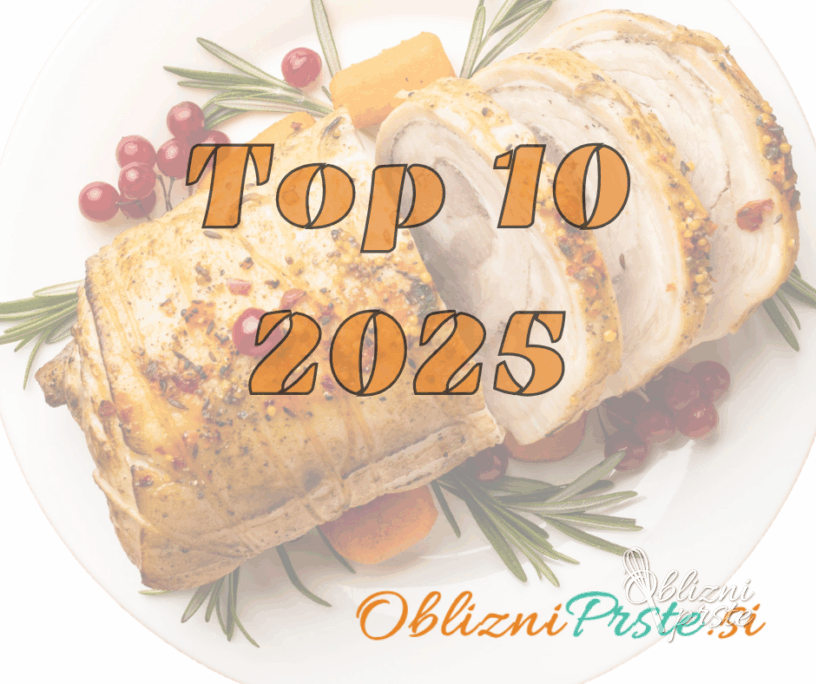 10 najbolj branih receptov leta 2025 na Oblizniprste.si