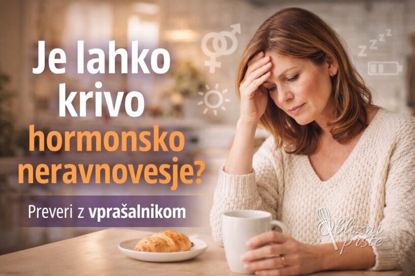 Hormonsko neravnovesje: zakaj nas vleče na sladko