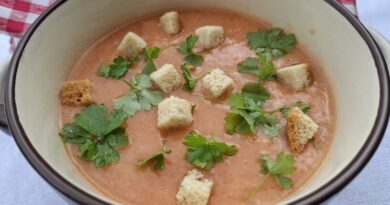 Gazpacho, poletna hladna presna juha