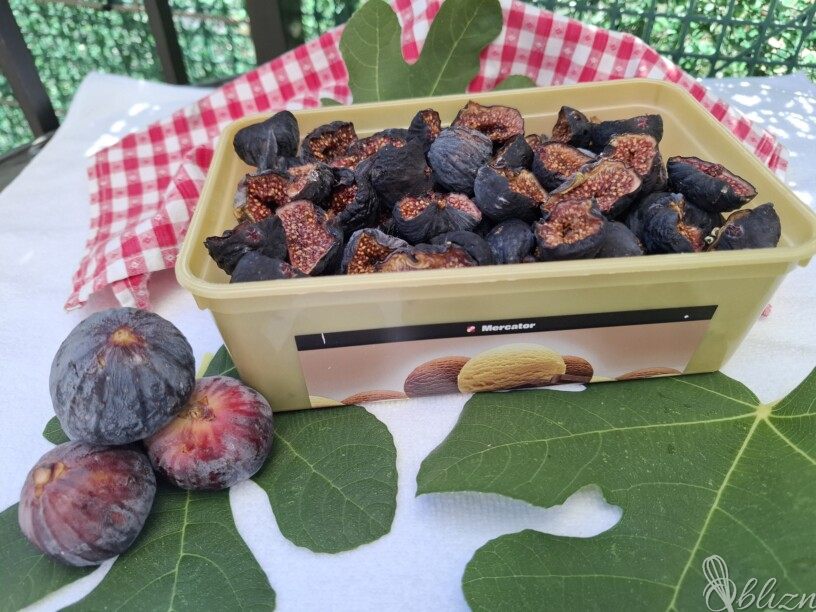 Sušenje in shranjevanje fig